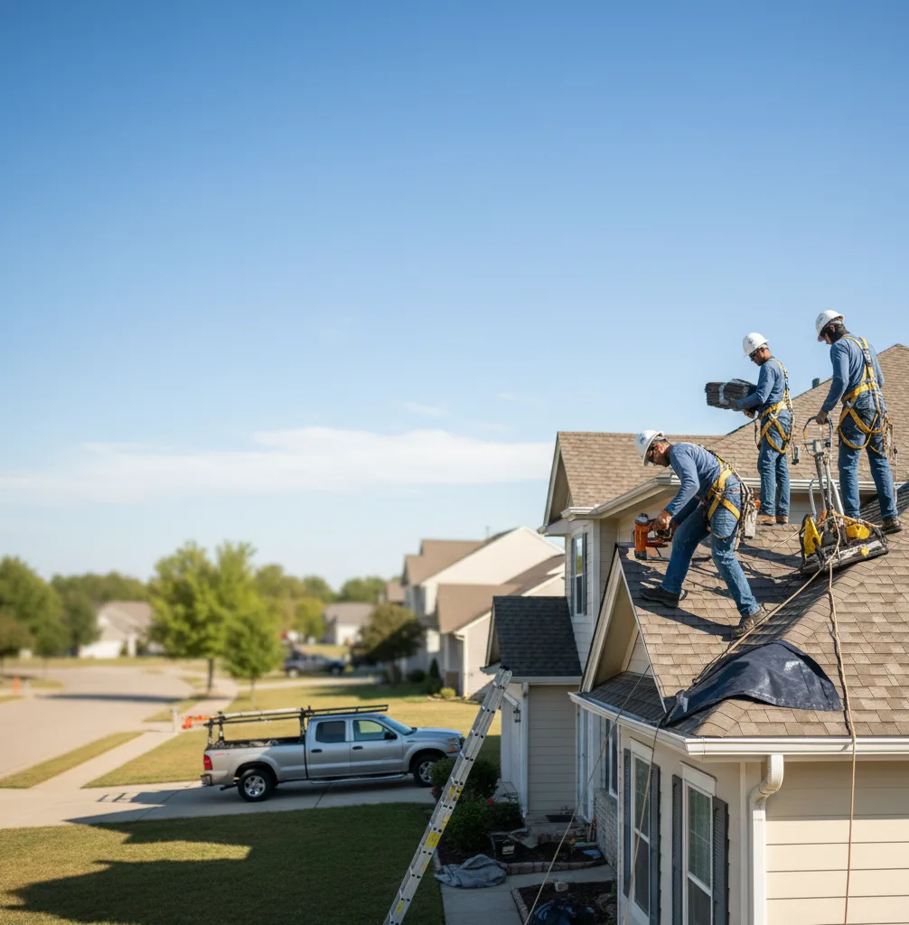 Roof Repair in Dyersville
